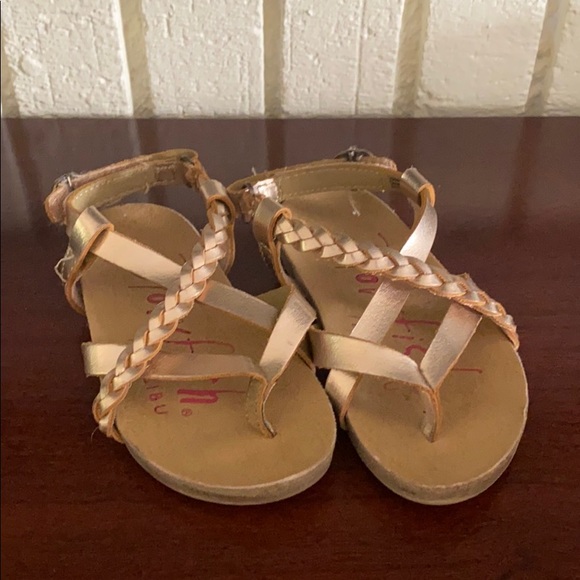 Blowfish gold strapped sandal - Picture 1 of 3